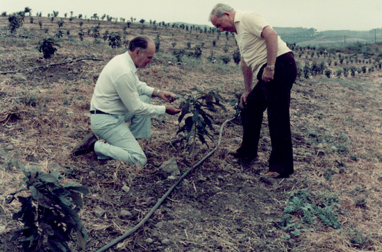 B.O. "Bob" Bergh and ranger Bob Lamb 